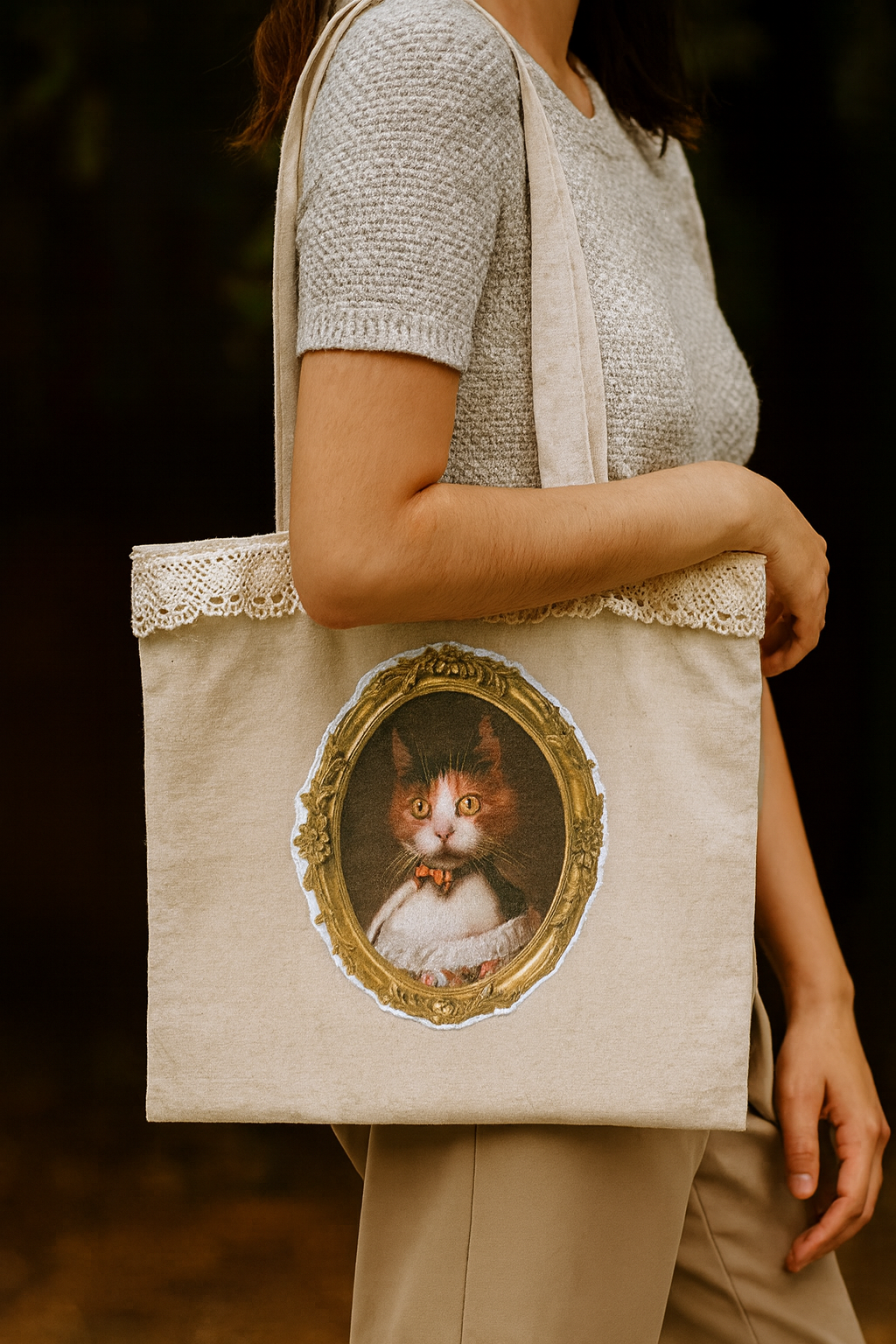 Bolsa Gato Victoriano